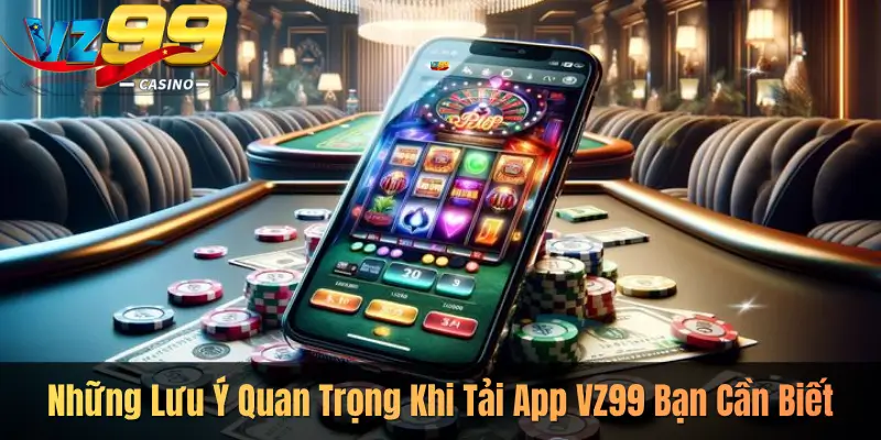 Những Lưu Ý Quan Trọng Khi Tải App VZ99 Bạn Cần Biết
